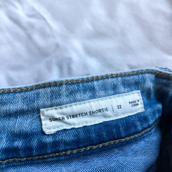 High Rise Jean Shorts - Picture 2 of 3